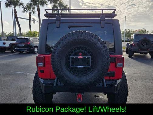 Firecracker Red Clearcoat 2017 Jeep Wrangler Unlimited Rubicon