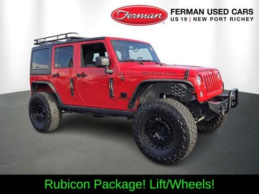 Firecracker Red Clearcoat 2017 Jeep Wrangler Unlimited Rubicon