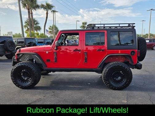 Firecracker Red Clearcoat 2017 Jeep Wrangler Unlimited Rubicon