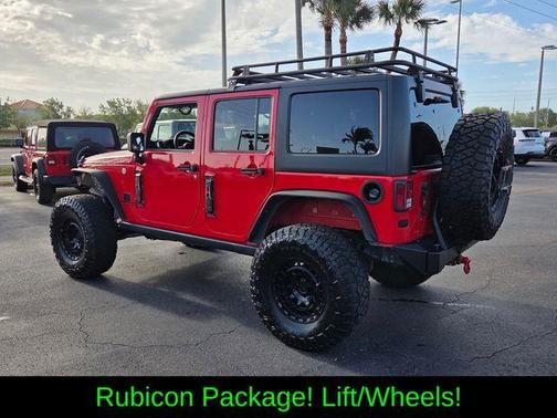 Firecracker Red Clearcoat 2017 Jeep Wrangler Unlimited Rubicon