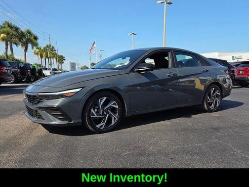 Gray 2025 Hyundai ELANTRA SEL Sport
