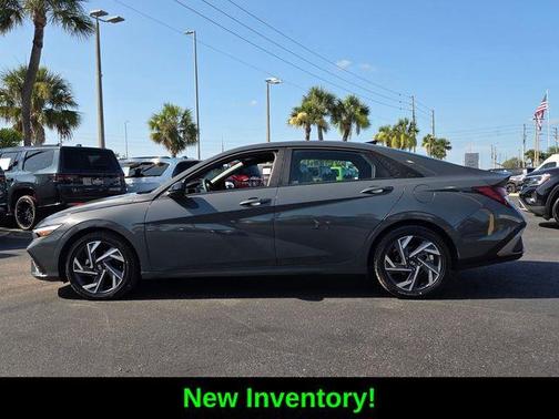 Gray 2025 Hyundai ELANTRA SEL Sport
