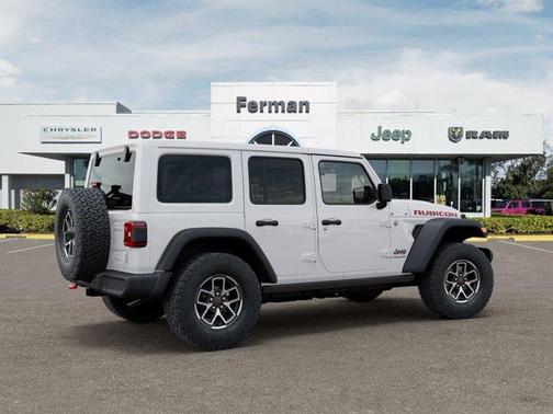 Bright White Clearcoat 2026 Jeep Wrangler Rubicon