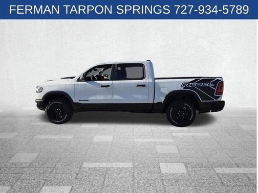 Bright White Clearcoat 2025 RAM 1500 Rebel