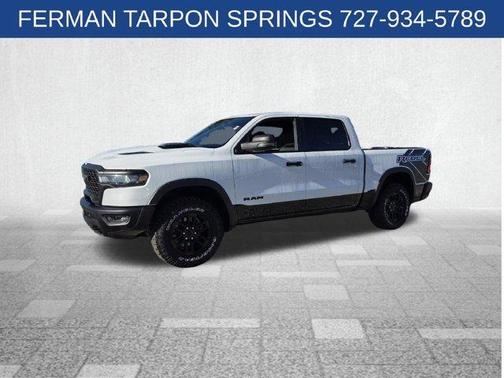 Bright White Clearcoat 2025 RAM 1500 Rebel