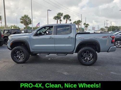 Boulder Gray Metallic 2024 Nissan Frontier PRO-4X