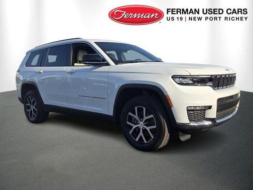 Bright White Clearcoat 2025 Jeep Grand Cherokee L Limited