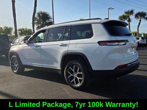 Bright White Clearcoat 2025 Jeep Grand Cherokee L Limited
