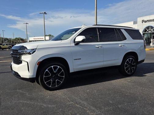 Summit White 2022 Chevrolet Tahoe RST
