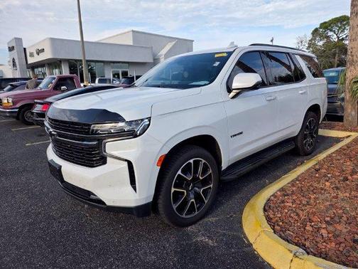 Summit White 2022 Chevrolet Tahoe RST