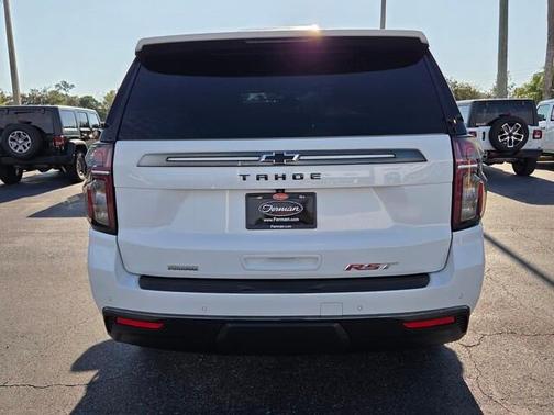Summit White 2022 Chevrolet Tahoe RST