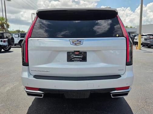 Crystal White Tri-Coat 2023 Cadillac Escalade Premium Luxury