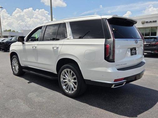 Crystal White Tri-Coat 2023 Cadillac Escalade Premium Luxury