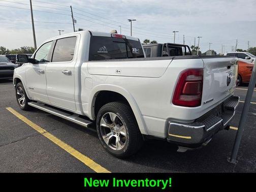 Ivory White 2019 RAM 1500 Laramie