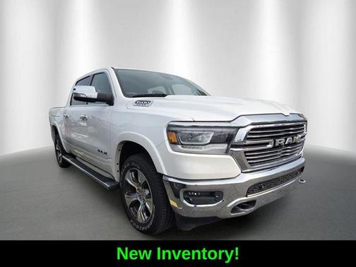 Ivory White 2019 RAM 1500 Laramie