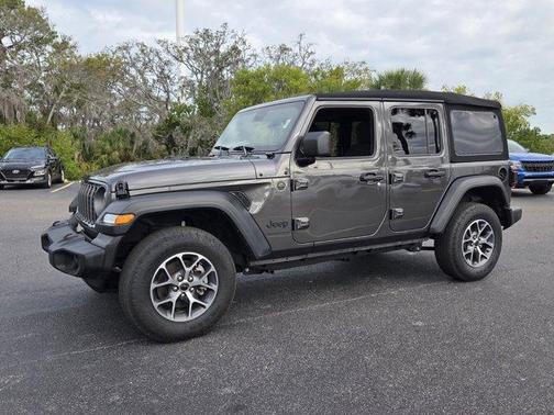 Granite Crystal Clearcoat Metallic 2024 Jeep Wrangler Sport