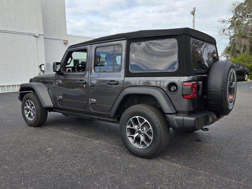 Granite Crystal Clearcoat Metallic 2024 Jeep Wrangler Sport