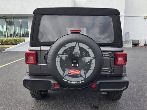 Granite Crystal Clearcoat Metallic 2024 Jeep Wrangler Sport
