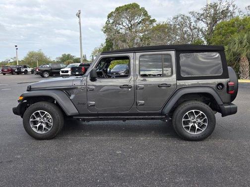 Granite Crystal Clearcoat Metallic 2024 Jeep Wrangler Sport