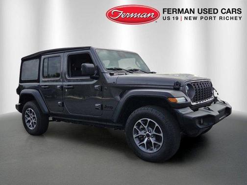 Granite Crystal Clearcoat Metallic 2024 Jeep Wrangler Sport