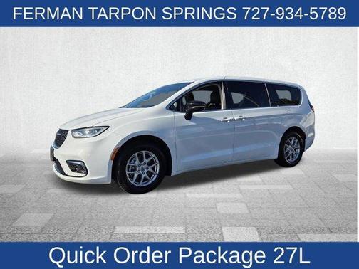 Bright White Clearcoat 2024 Chrysler Pacifica Touring-L