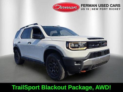 White 2026 Honda Passport TrailSport Blackout