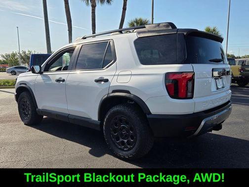 White 2026 Honda Passport TrailSport Blackout