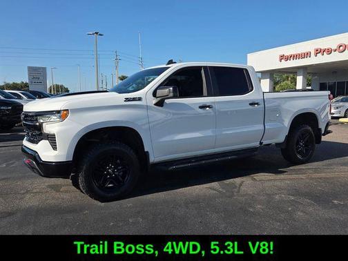 White 2022 Chevrolet Silverado 1500 LT Trail Boss