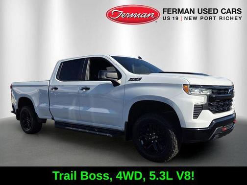 White 2022 Chevrolet Silverado 1500 LT Trail Boss