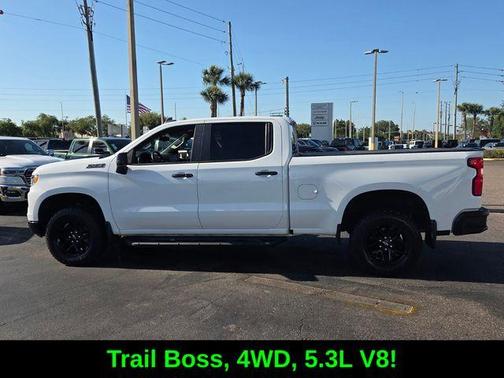 White 2022 Chevrolet Silverado 1500 LT Trail Boss