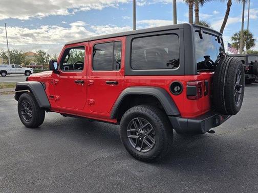 Firecracker Red Clearcoat 2025 Jeep Wrangler Sport