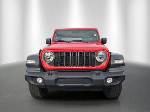 Firecracker Red Clearcoat 2025 Jeep Wrangler Sport