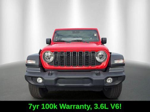 Firecracker Red Clearcoat 2025 Jeep Wrangler Sport