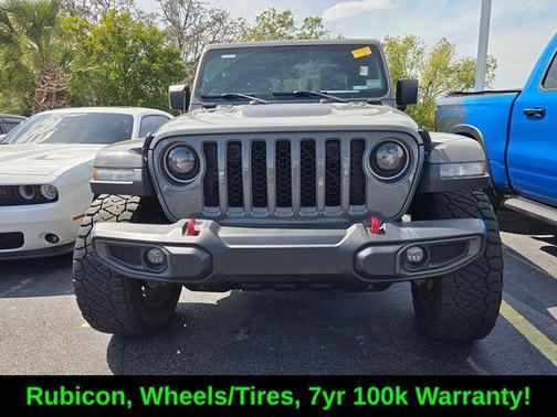 Sting Gray Clearcoat 2021 Jeep Gladiator Rubicon