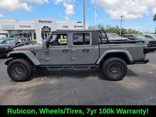 Sting Gray Clearcoat 2021 Jeep Gladiator Rubicon