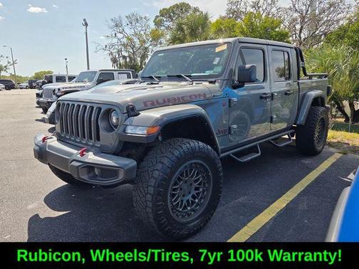 Sting Gray Clearcoat 2021 Jeep Gladiator Rubicon