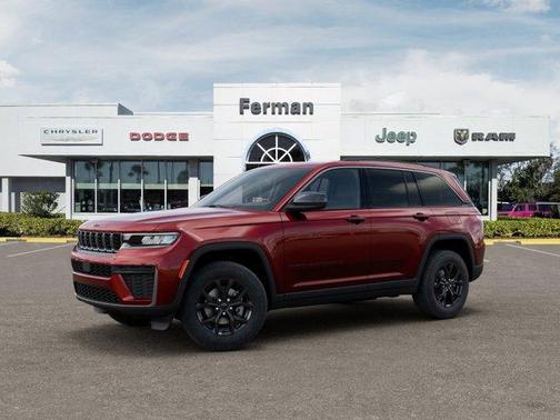 Velvet Red Pearlcoat 2026 Jeep Grand Cherokee Laredo