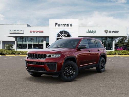 Velvet Red Pearlcoat 2026 Jeep Grand Cherokee Laredo