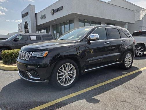 Diamond Black 2018 Jeep Grand Cherokee Summit