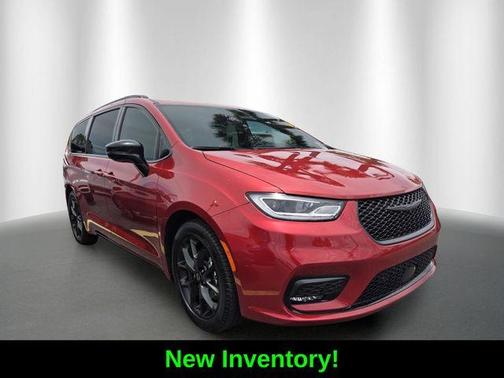 Red 2025 Chrysler Pacifica Limited