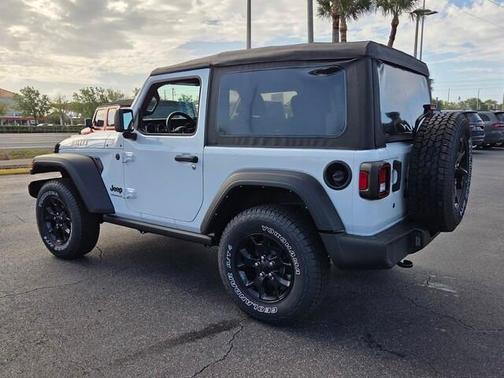 Bright White Clearcoat 2021 Jeep Wrangler Sport