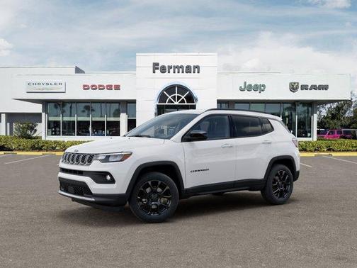 Bright White Clearcoat 2026 Jeep Compass Latitude