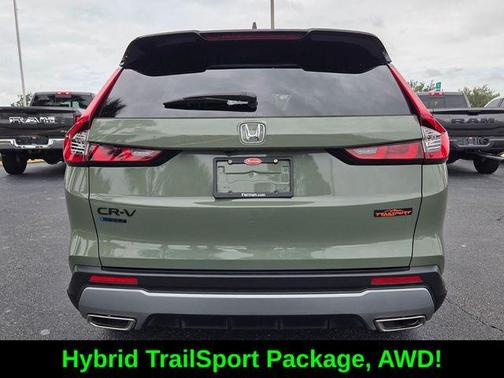 Green 2026 Honda CR-V Hybrid TrailSport