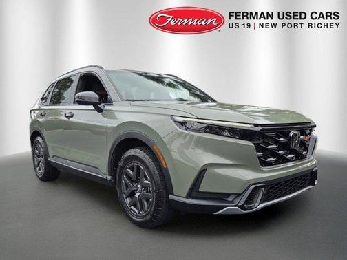 Green 2026 Honda CR-V Hybrid TrailSport