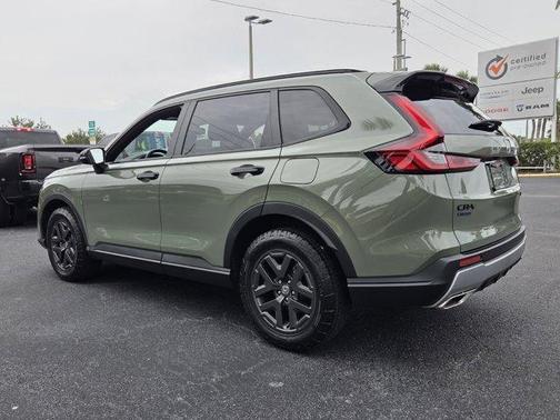 Green 2026 Honda CR-V Hybrid TrailSport
