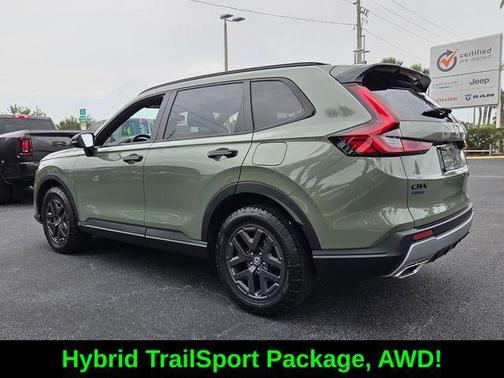 Green 2026 Honda CR-V Hybrid TrailSport