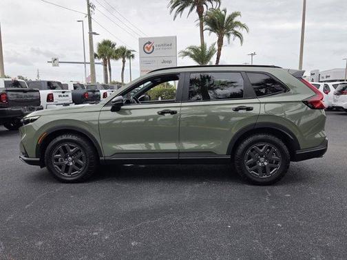 Green 2026 Honda CR-V Hybrid TrailSport