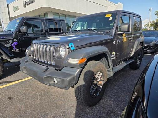 Granite Crystal Clearcoat Metallic 2020 Jeep Wrangler Sport