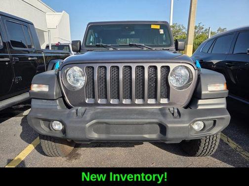 Granite Crystal Clearcoat Metallic 2020 Jeep Wrangler Sport