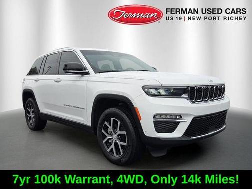 Bright White Clearcoat 2025 Jeep Grand Cherokee Limited